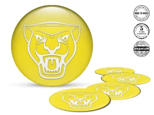 Jaguar Adesivo Silicone Stile Emblemi Cerchio Cupola